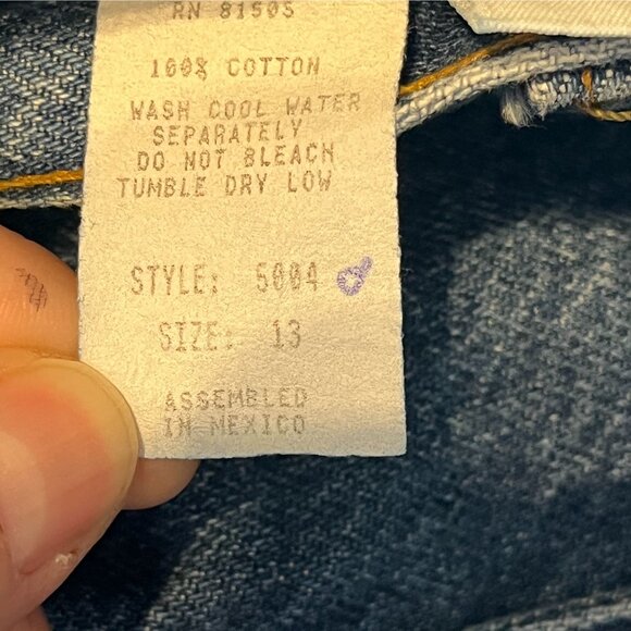 Retro Denim Jean Skirt 13 Western Concert Cowgirl Boho Classic Chic Country Farm - Picture 9 of 9